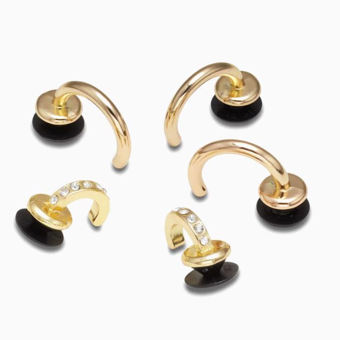 crocs クロックス ジビッツ チャーム サマー ノスタルジア ゴールド 5