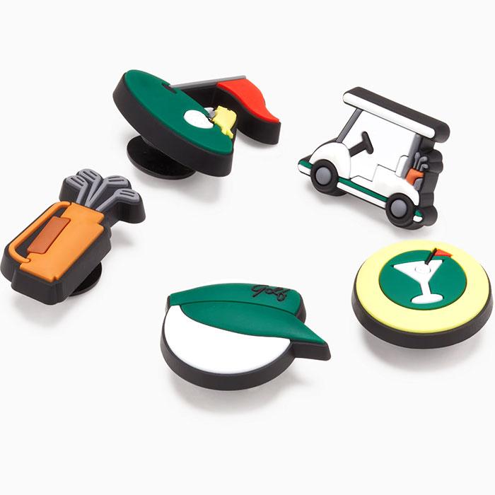 クロックス ジビッツ チャーム crocs ゴルフ ゲーム 5 パック ( Golf Game 5 Pack Jibbitz カスタマイズ アクセサリー 10011852 )[M便 1/1