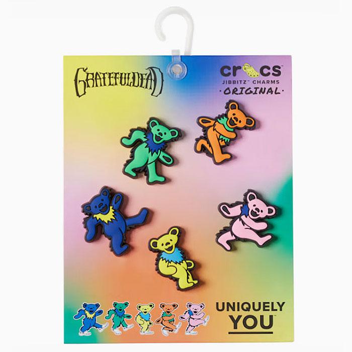 クロックス ジビッツ チャーム crocs グレイトフル デッド 5 パック コラボ ( crocs×Grateful Dead 5 Pack