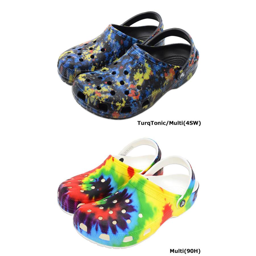 Levi Strauss & Co. タイダイ クロッグサンダル Levi's × Crocs 『All-Terrain Clog & Classic Crog』が国内11月
