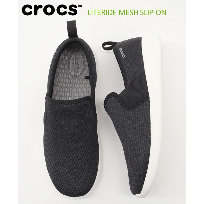 crocs（クロックス） スニーカー メンズ 男性用 ライトライド メッシュ 