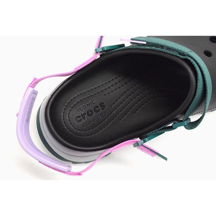 crocs Classic Hiker Clog 厚底 サンダル クロックス クロックス crocs Classic Hiker Clog （Black） -ファッション