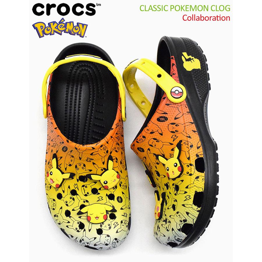 crocs（クロックス） サンダル メンズ 男性用 クラシック ポケモン