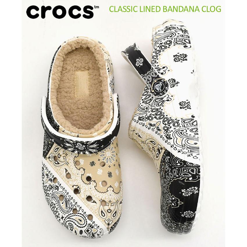 バンダナ柄 クロッグサンダル crocs（クロックス） サンダル レディース & メンズ クラシック