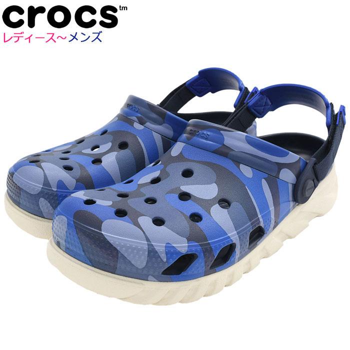 crocs クロックス サンダル レディース & メンズ デュエット マックス 2.0 カモ リーダクス クロッグ (DUET MAX ...