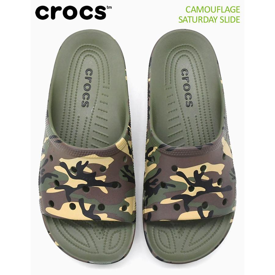 crocs（クロックス） サンダル メンズ 男性用 カモフラージュ サタデー