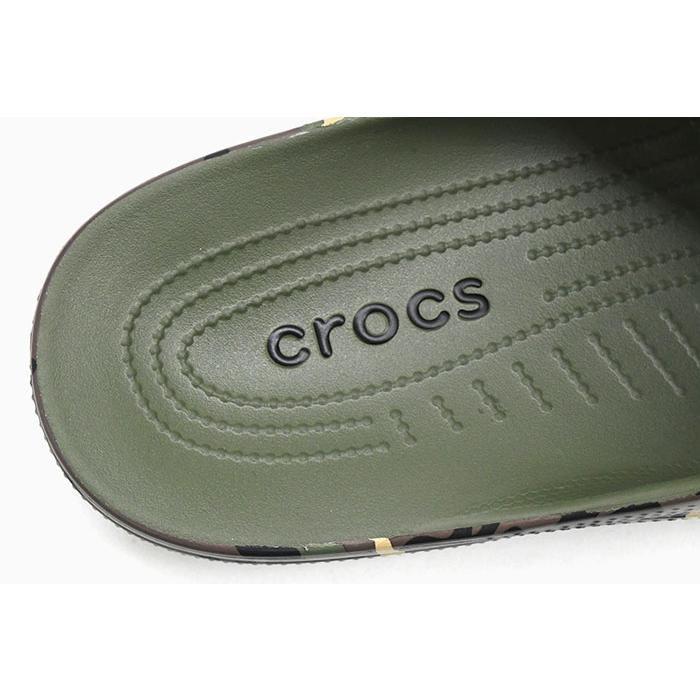 crocs（クロックス） サンダル メンズ 男性用 カモフラージュ サタデー スライド ( CAMOUFLAGE SATURDAY SLIDE ...