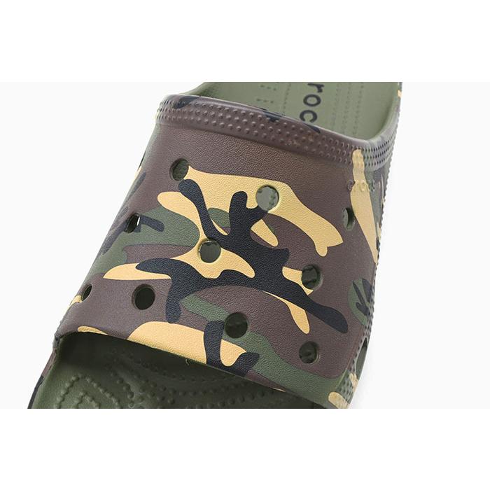 crocs（クロックス） サンダル メンズ 男性用 カモフラージュ サタデー スライド ( CAMOUFLAGE SATURDAY SLIDE ...