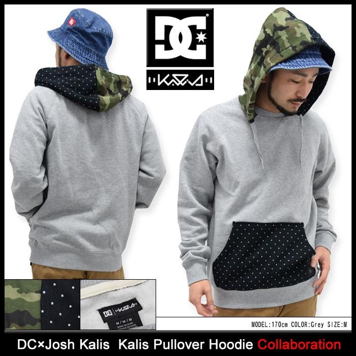 ディーシー DC プルオーバー パーカー メンズ ジョシュ カリス コラボ(dc×Josh Kalis Kalis Pullover Hoodie トップス 男性用 ADYFT03126)｜icefield