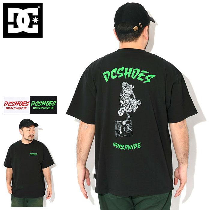 DC SHOES ディーシー Tシャツ 半袖 メンズ スケート スカル