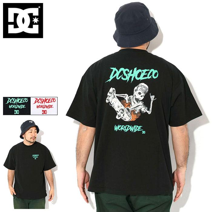 DC ナイロンTシャツ DC SHOES ディーシー Tシャツ 半袖 メンズ 25SU スケート スカル