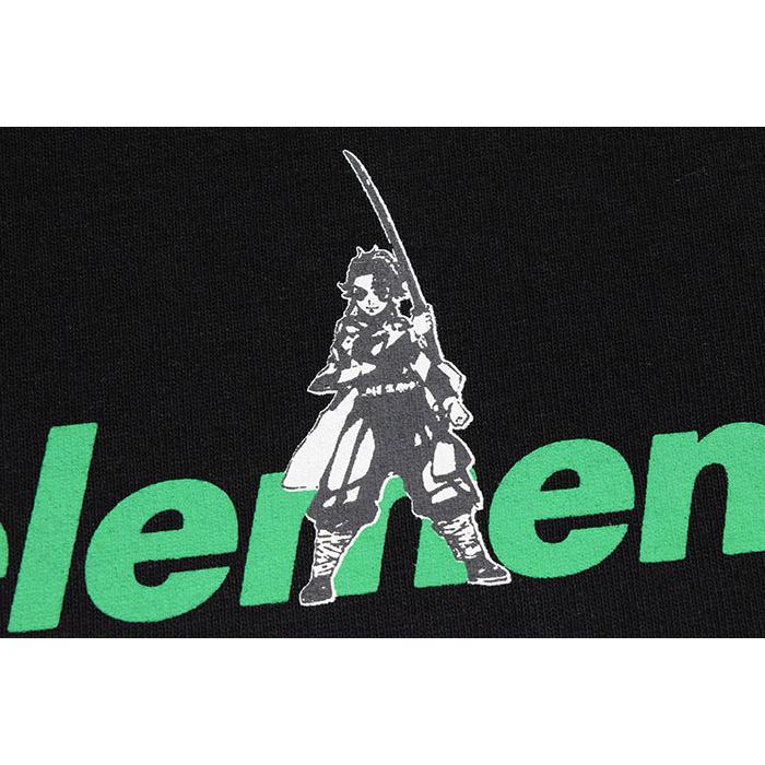 ELEMENT（エレメント） Tシャツ 半袖 メンズ 鬼滅の刃 Kimetsu Tanjiro