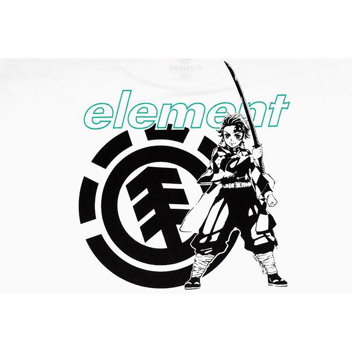 ELEMENT（エレメント） Tシャツ 半袖 メンズ 鬼滅の刃 Kimetsu Tanjiro