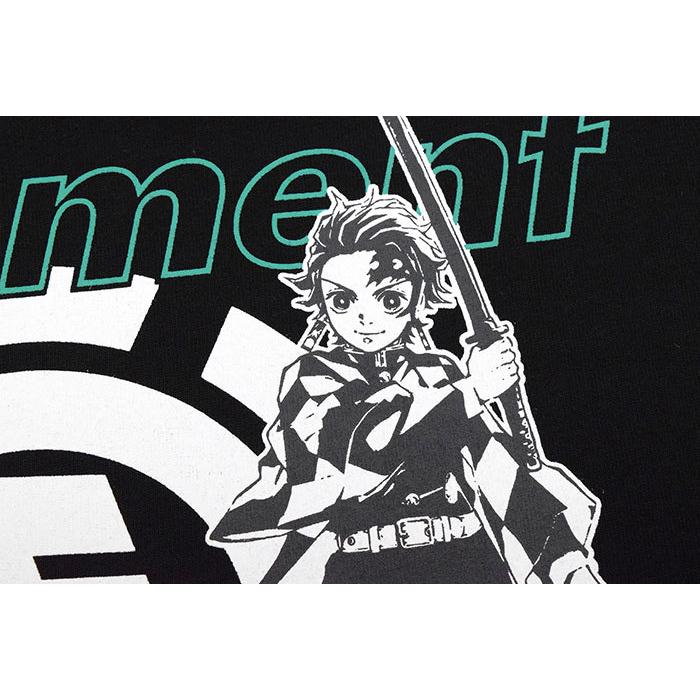 ELEMENT（エレメント） Tシャツ 半袖 メンズ 鬼滅の刃 Kimetsu Tanjiro
