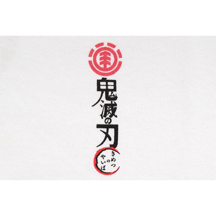 ELEMENT（エレメント） Tシャツ 半袖 メンズ 鬼滅の刃 Kimetsu Logo コラボ ( 鬼滅の刃 Kimetsu Logo S ...