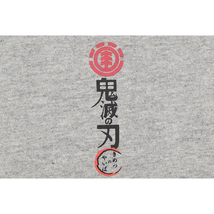 ELEMENT（エレメント） Tシャツ 半袖 キッズ 鬼滅の刃 Kimetsu Logo