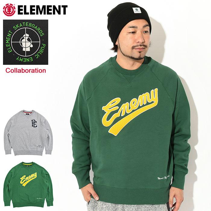 ELEMENT エレメント トレーナー メンズ パブリック エネミー