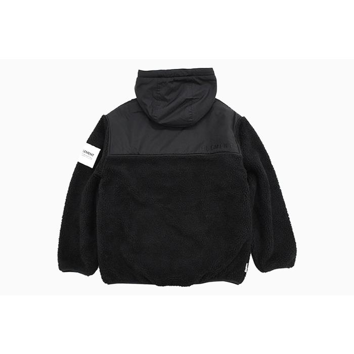 ELEMENT フード付きジャケット 黒/ネイビー SALE】ELEMENT メンズ LACK SHEEP REVERSIBLE JACKET ジャケット