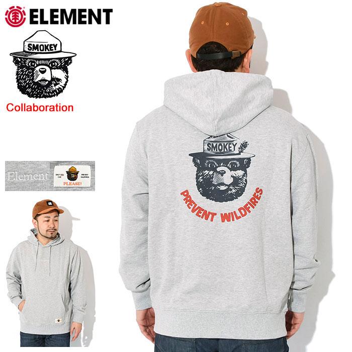 ELEMENT（エレメント） パーカー プルオーバー メンズ スモーキー ベア 