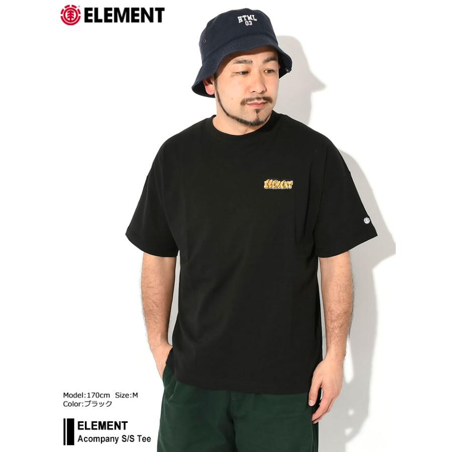 エレメント Tシャツ 半袖 ELEMENT メンズ アカンパニー ( Acompany S/S Tee ビッグシルエット オーバーサイズ カットソー BE021-251 )[M便 1/1]｜icefield｜04