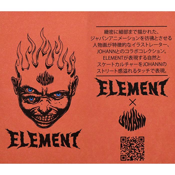 ELEMENT（エレメント） Tシャツ 半袖 メンズ ヨハン グローバル アイ