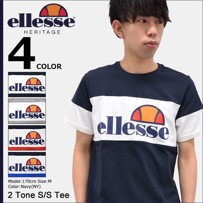 ellesse エレッセ ウェールショートスリーブスリーブシャツ 半袖 M ellesse（エレッセ） ヘリテー Tシャツ 半袖 ellesse HERITAGE メンズ