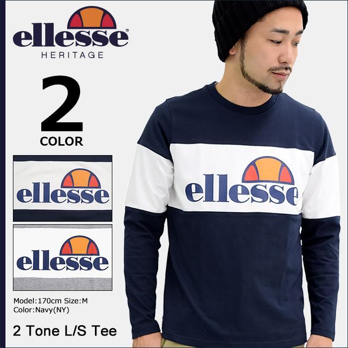 ellesse（エレッセ） ヘリテー Tシャツ 長袖 ellesse HERITAGE メンズ