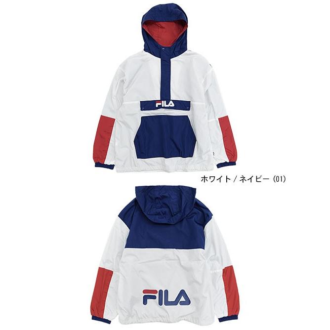 FILA（フィラ） ジャケット メンズ カラー ブロッキング アノラック