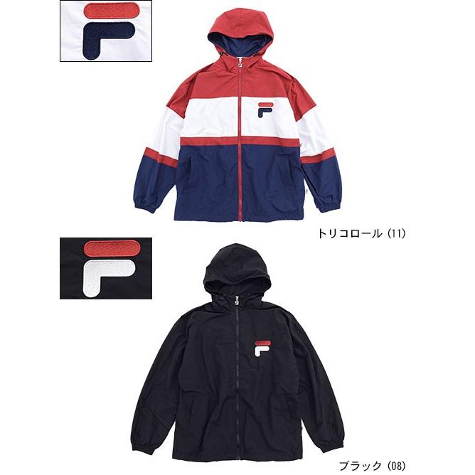 FILA（フィラ） ジャケット メンズ ロゴ ナイロン フル ジップ 