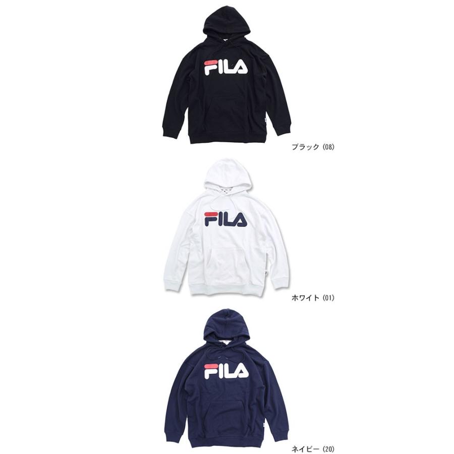FILA（フィラ） プルオーバー パーカー メンズ ロゴ(FILA Logo