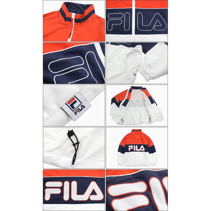 FILA（フィラ） ジャケット メンズ ロゴ トラックジャケット(FILA Logo