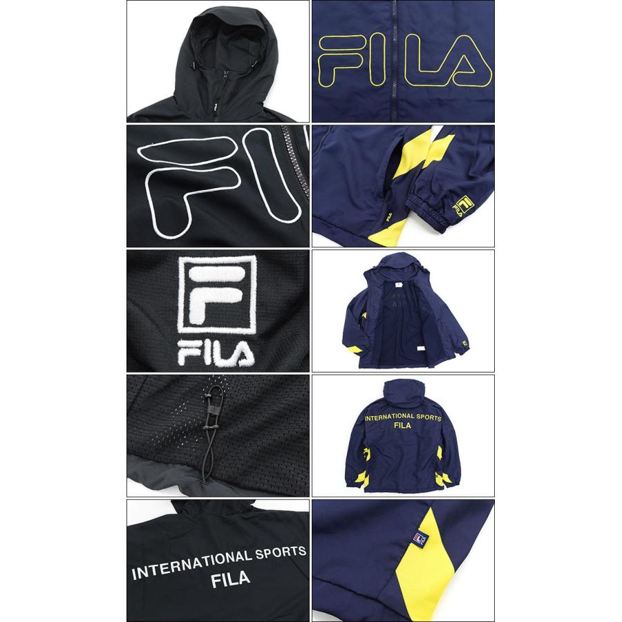 FILA（フィラ） ジャケット メンズ バイアス ストライプ トラック