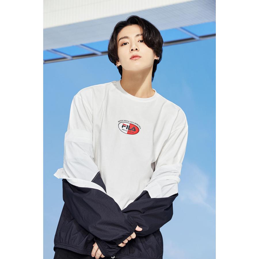 FILA Tシャツ 半袖 BTS着用モデル メンズ & レディース フィラ FILA Tシャツ 半袖 BTS着用モデル メンズ & レディース フィラ