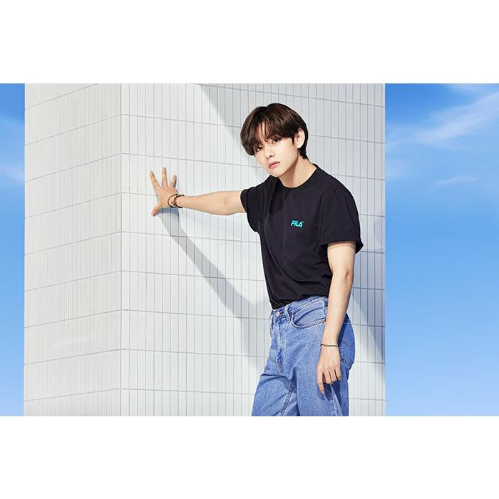 FILA Tシャツ 半袖 BTS着用モデル メンズ & レディース フィラ FILA Tシャツ 半袖 BTS着用モデル メンズ & レディース フィラ