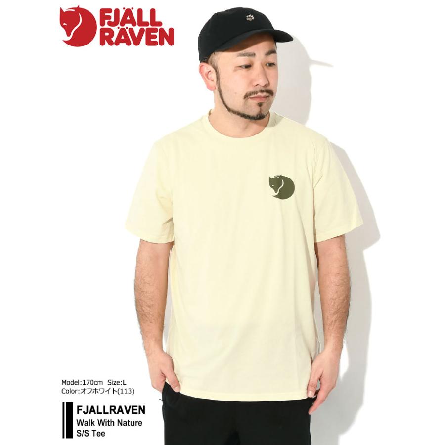 フェールラーベン Tシャツ 半袖  FJALLRAVEN メンズ ウォーク ウィズ ネイチャー ( Walk With Nature S/S Tee カットソー トップス 12600216 )[M便 1/1]｜icefield｜04