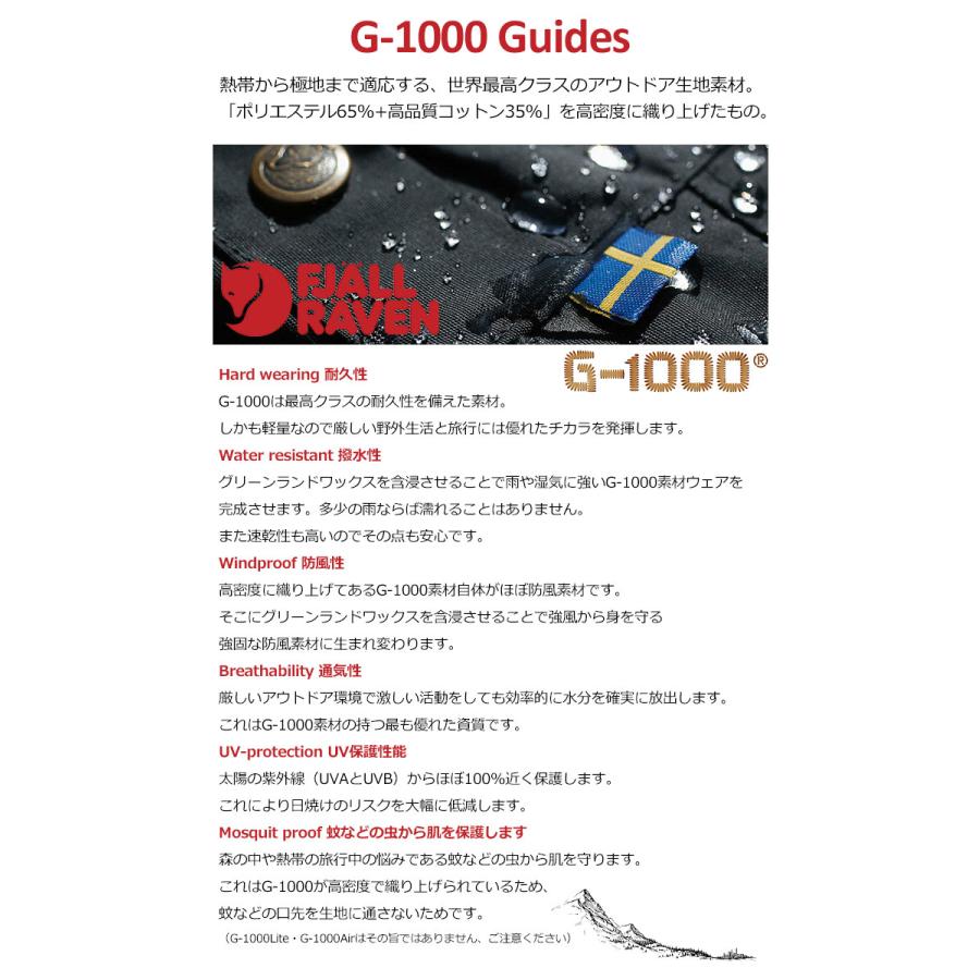 フェールラーベン ジャケット FJALLRAVEN メンズ ヴァーダグ アノラック ( Vardag Anorak JKT G-1000 マウンテンパーカー JACKET アウター 87008 )の画像