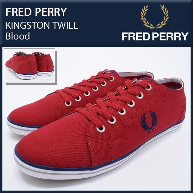 FRED PERRY フレッドペリー スニーカー キングストン ツイル FRED PERRY フレッドペリー スニーカー キングストン ツイル