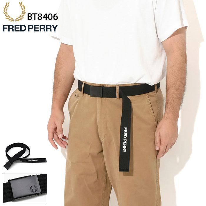 FRED PERRY フレッドペリー ベルト メンズ ウェビング ブラン