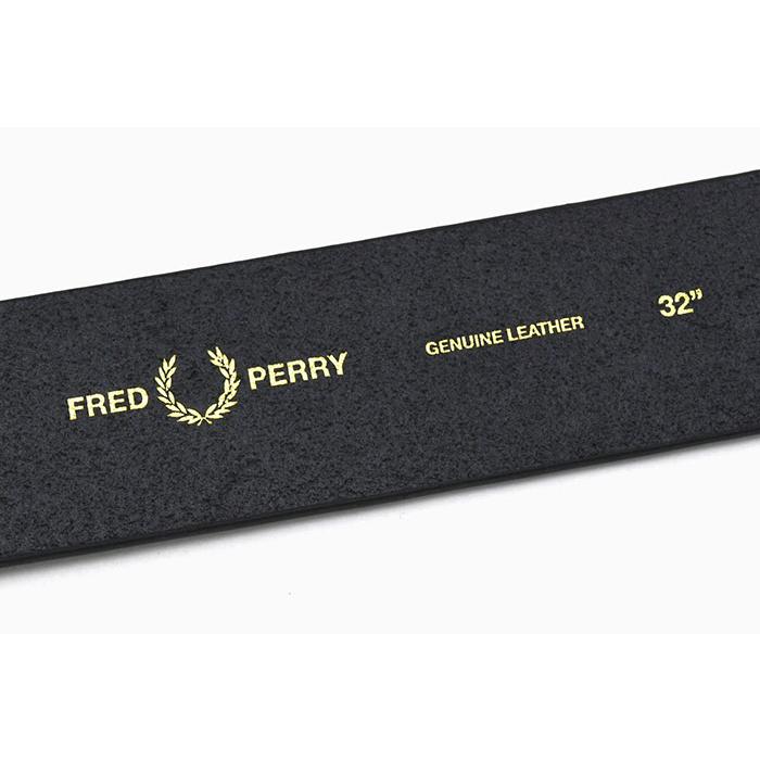 FRED PERRY フレッドペリー ベルト メンズ ボックス レザー