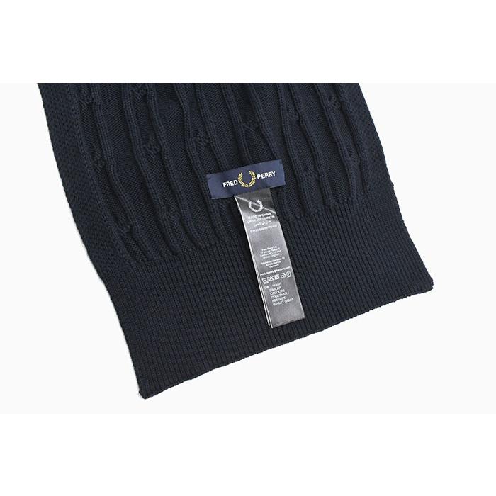FRED PERRY（フレッドペリー） マフラー メンズ テニス バッジ