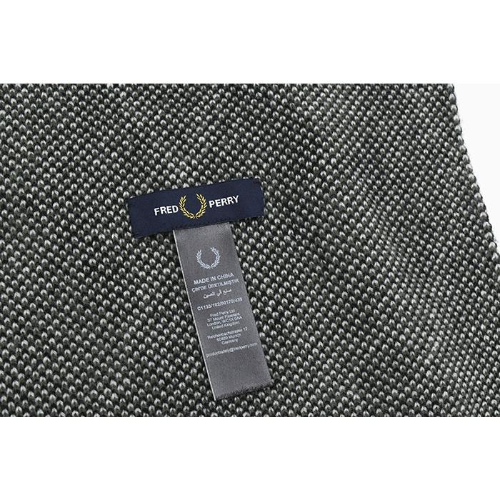 FRED PERRY Monogram Scarfブランドロゴモノグラムマフラー SALE 50%OFF】FRED PERRY(フレッドペリー) Lambswool Scarf ラムウール