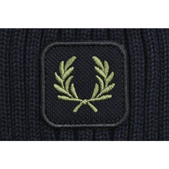 FRED PERRY（フレッドペリー） マフラー メンズ コットン リブド