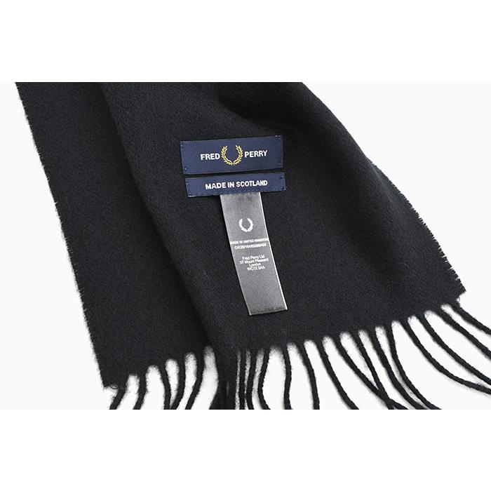 FRED PERRY フレッドペリー マフラー メンズ ラムウール FRED PERRY フレッドペリー マフラー メンズ ラムウール