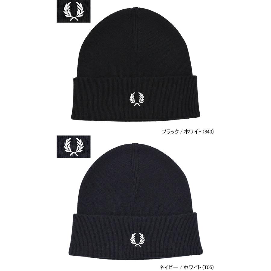 FRED PERRY（フレッドペリー） ニット帽 クラシック ビーニー ( C8161