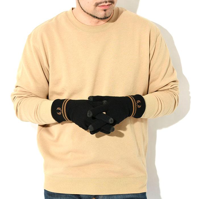 FRED PERRY フレッドペリー 手袋 メンズ ツイン ティップド FRED PERRY フレッドペリー 手袋 メンズ ツイン ティップド