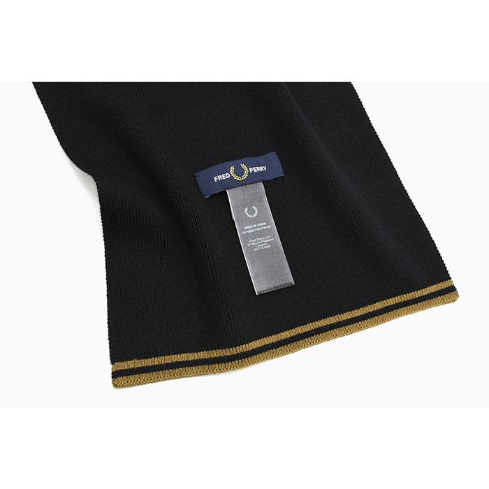 FRED PERRY（フレッドペリー） マフラー メンズ ツイン ティップド