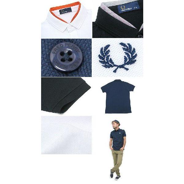 FRED PERRY フレッドペリー ポロシャツ ネック デザイン ポロ