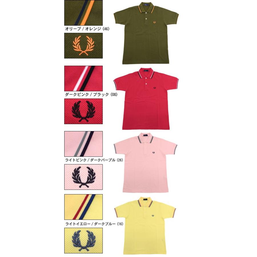 フレッドペリー ポロシャツ FRED PERRY フレッドペリー ポロシャツ 半袖 メンズ ティップド