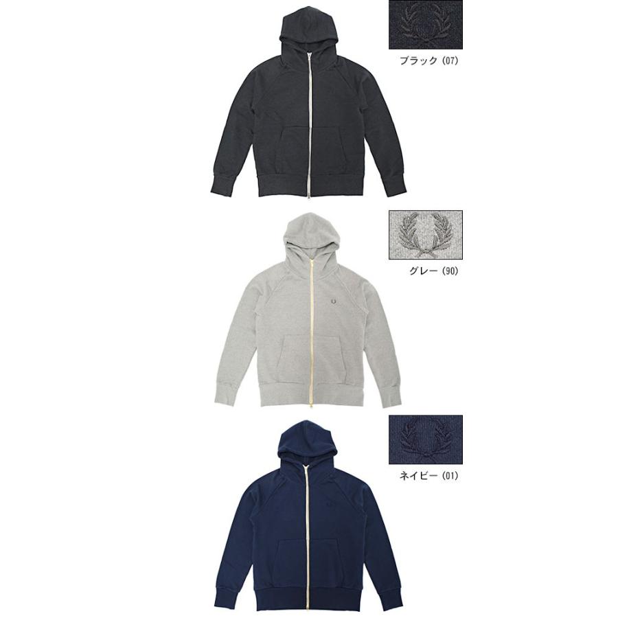 FRED PERRY フレッドペリー パーカー ジップアップ メンズ
