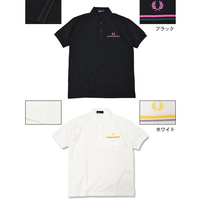FRED PERRY 半袖ポロシャツ FRED PERRY フレッドペリー ポロシャツ 半袖 メンズ ティップド